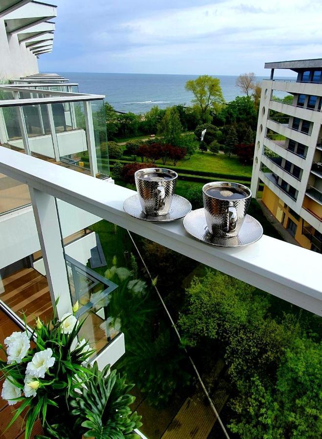 Seaside Apartament 616 Z Widokiem Na Morze Kołobrzeg Esterno foto